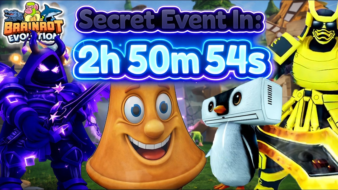 【ゲリラ開催】突如予告されたシークレットイベントをレポート！激レアキャラが登場してお祭り騒ぎ！【ブレインロットの進化/Brainrot-Evolution】