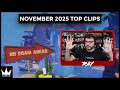 November 2025 Top Twitch Clips