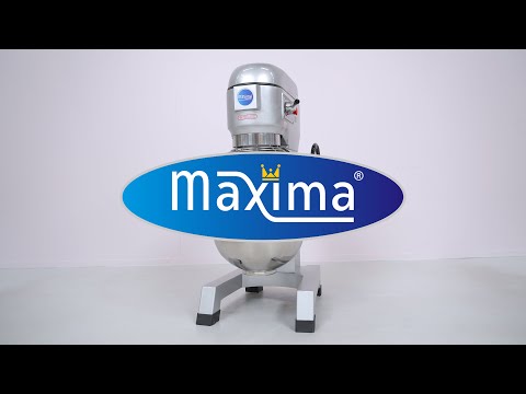 Maxima Gastro Planetenmischer - 60 l - Bis 30 kg Teig - 3 Geschwindigkeit