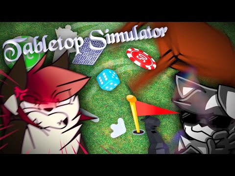Eine gaaanz HARMLOSE Runde BRETTSPIELE!!! ♟😺  - TABLETOP SIMULATOR mit LadyKaitos und Lynera!