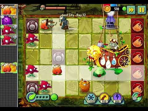 Plants vs Zombies 2 Day 32 Lost City Zomboss (Music Video)
