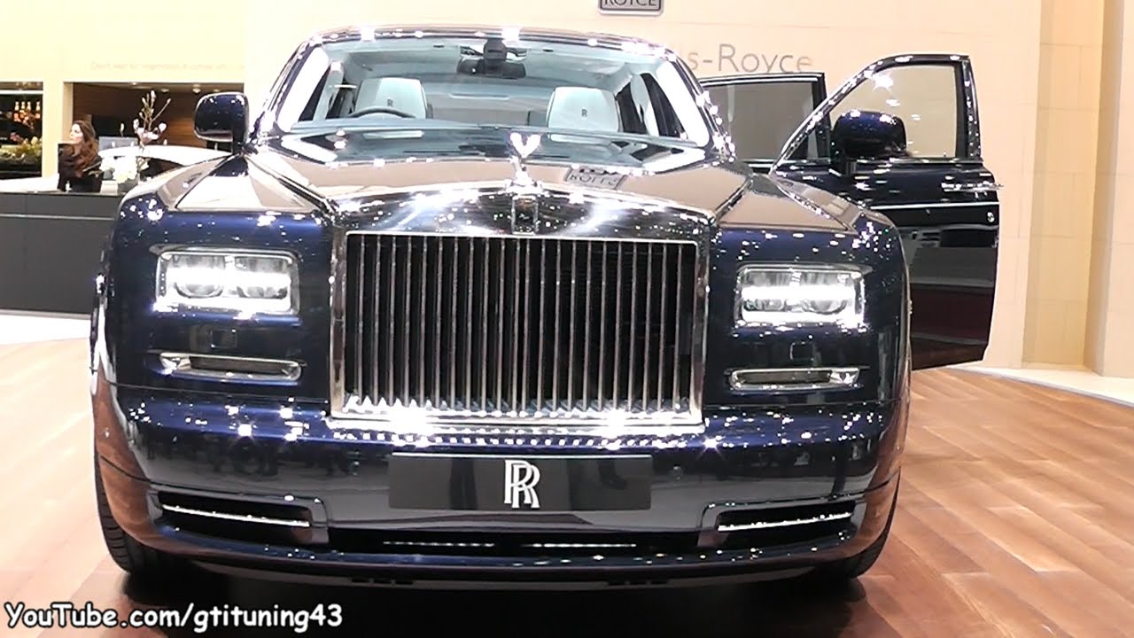 New Rolls Royce Phantom Extended Wheelbase - Geneva Motor Show 2015