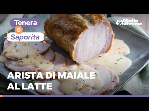 ARISTA DI MAIALE AL LATTE 🥛 – NON IL SOLITO ARROSTO! SECONDO PIATTO SFIZIOSO! 😋😍