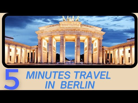 5 minutes travel let's explore the heart of Germany "Berlin"