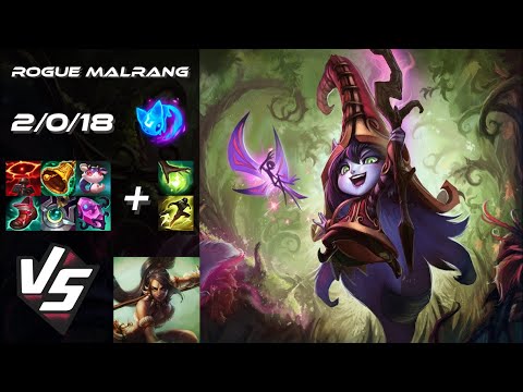 Rogue Malrang SUPPORT Lulu vs Nidalee - EU Challenger Patch 25.S2.6