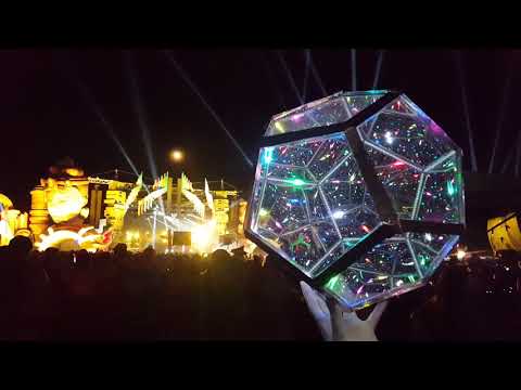 Electric Forest 2018 - Carl, The Infinity Mirror Totem