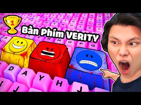 [ROBLOX] Bàn Phím VERITY ASMR Có Thật 100%🙏😳JayGray Thử Thách Vượt Qua Chướng Ngại Vật Minecraft