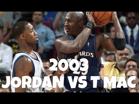 Michael Jordan Highlights vs Tracy McGrady Highlights 2003