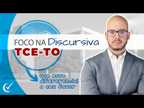 Foco na Discursiva - TCE-TO 2022 (pós-edital) - Auditor, Analista e Assistente - FGV