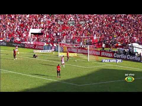 Gols - Naútico 2 x 0 Sport - Campeonato Brasileiro 2011 Série B - Band HD