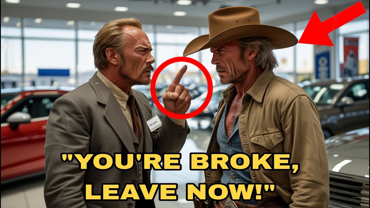 Car Dealership Manager Kicks Out Clint Eastwood, Unaware He Is The New Owner