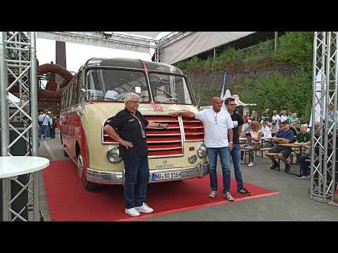 Schöne Sterne 2022 mit dem Kässbohrer-Setra S8 Rundgang und Mitfahrt