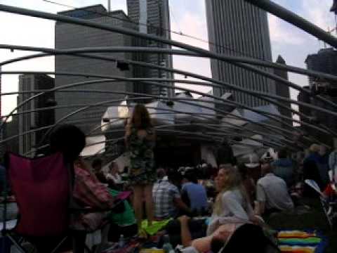 Pavarotti Memorial Concert (2008) in Millennium Park, Chicago