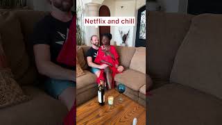 Tye reality of Netflix &amp; Chill😂#netflixandchill #finnyshortvideo #marriagelifeshorts