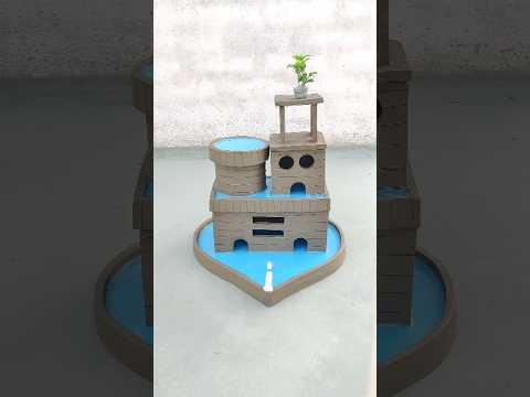 destroying a beautiful miniature clay house 😱#441