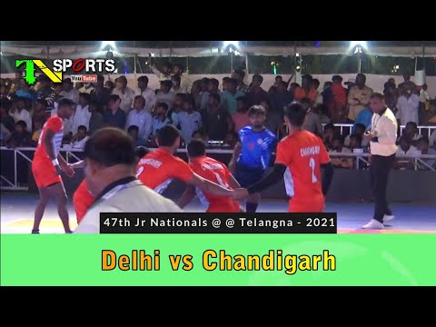 Delhi vs Chandigarh 47th Junior Boys & Girls National Championship 2021@ Suryapet Telangana
