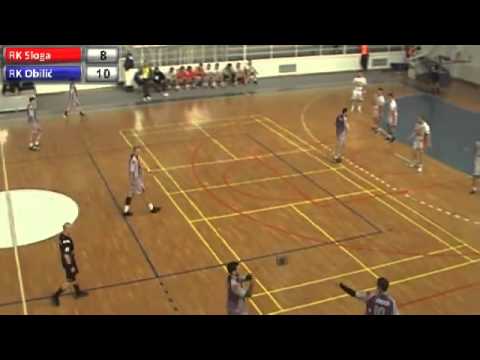 15.11.2014.RK Sloga-RK Obilić 1.poluvreme