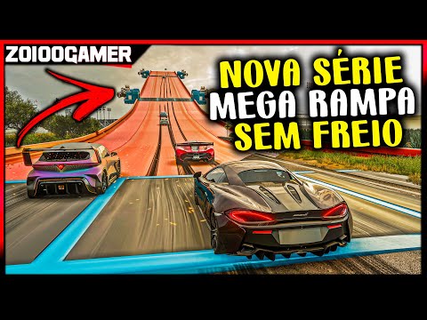 NEW SERIES - MEGA RAMP WITHOUT BRAKES - MAY BE THE BEST SERIES ON THE CHANNEL - FORZA HORIZON 5