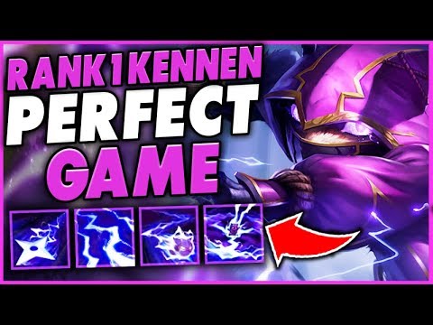HOW TO PLAY KENNEN PERFECTLY IN SEASON 9! RANK 1 KENNEN NA GAMEPLAY! - League of Legends