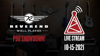 Video thumbnail for The P90 Showdown! by Reverend Guitars