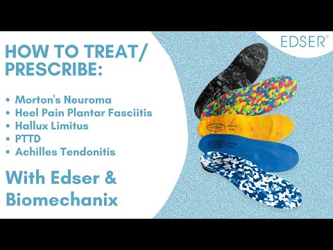 How to treat Mortons Neuroma, Heel Pain Plantar Fasciitis, Hallux Limitus, PTTD, Achilles Tendonitis