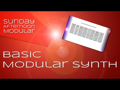 BASIC MODULAR SYNTH - What do I need and how do I patch it together?