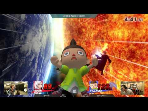 [dB Apr. Monthly — 4/23/17] Sm4sh WQuarters: Dath (Robin) v. NA | Skillager (Villager)
