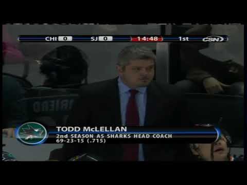 NHL  Nov.25/2009  Chicago Blackhawks - San Jose Sharks