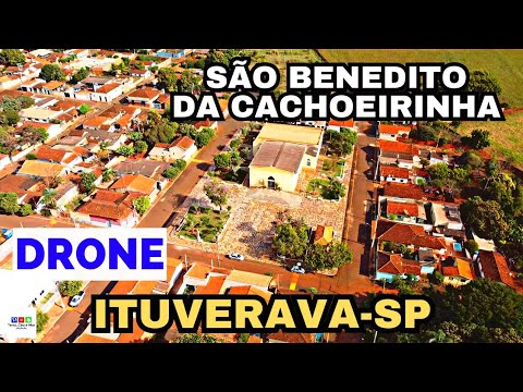 DRONE EM SÃO BENEDITO DA CACHOEIRINHA - ITUVERAVA-SP [4K]