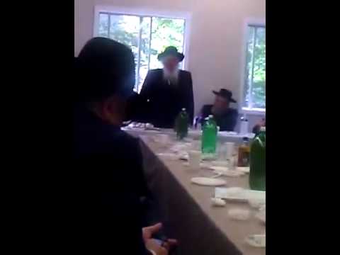 Novominsker Rebbe shlit"a yartzeit of Mr. Moshe Weiss in Greenwood Park
