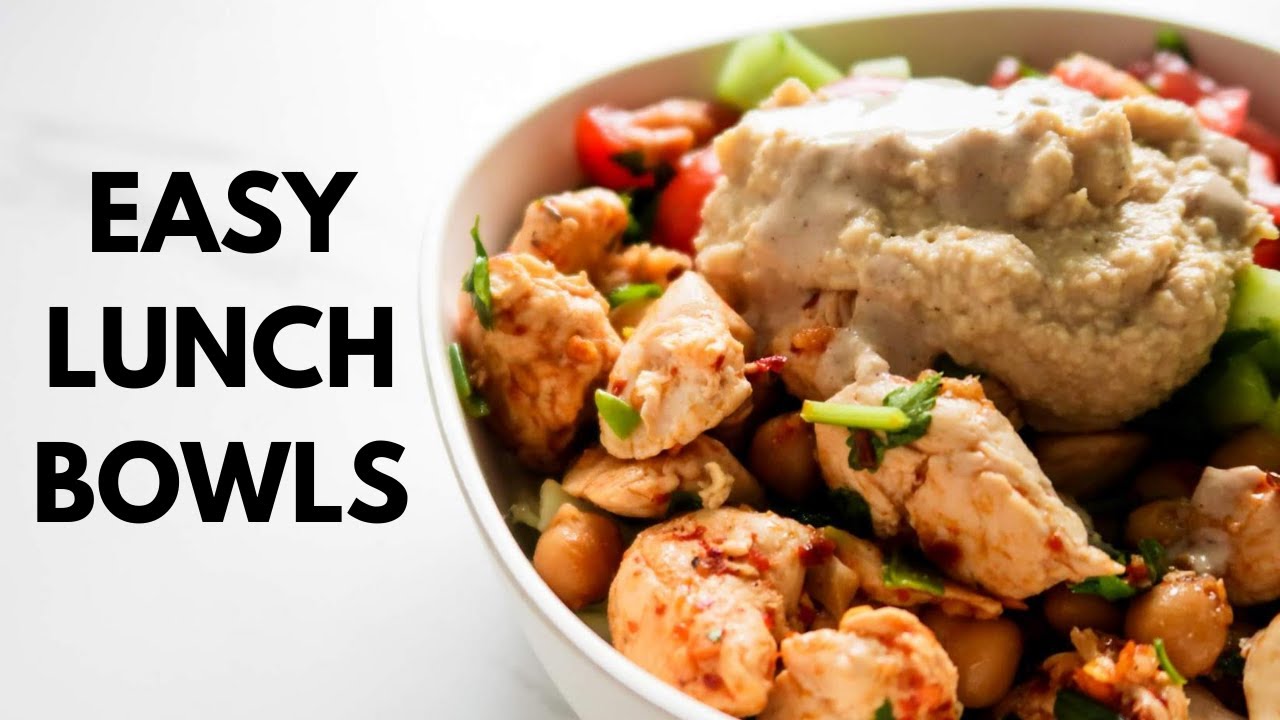 Mediterranean Meal Prep Lunch Bowl Recipe | Healthy Lunch Ideas