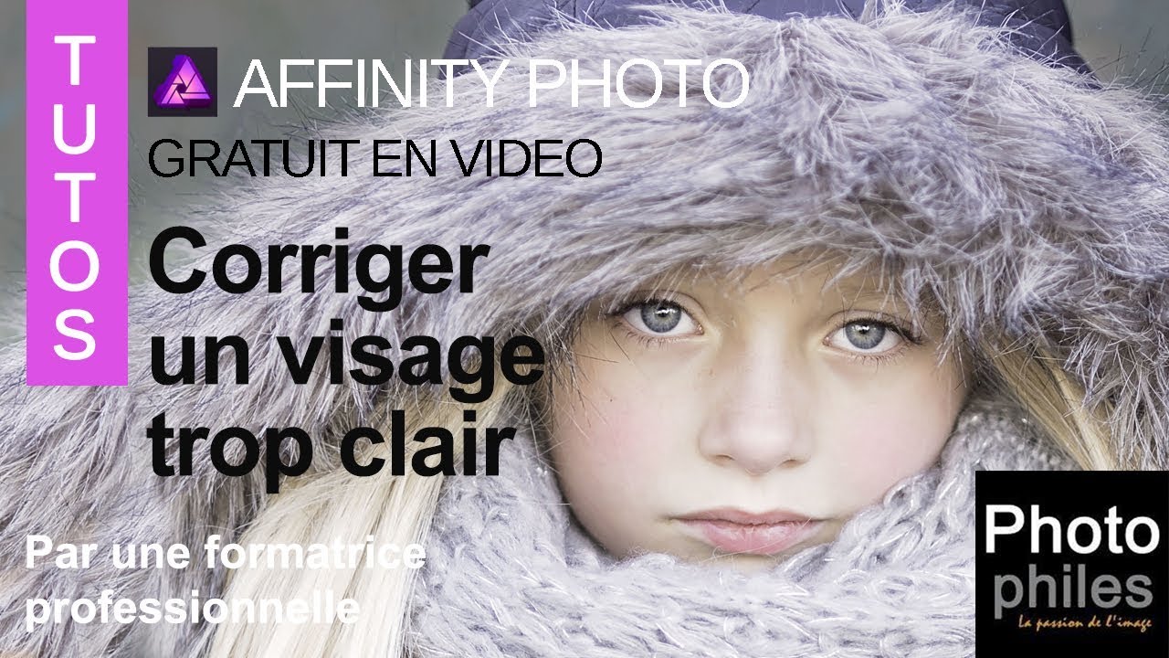 Corriger un visage trop clair