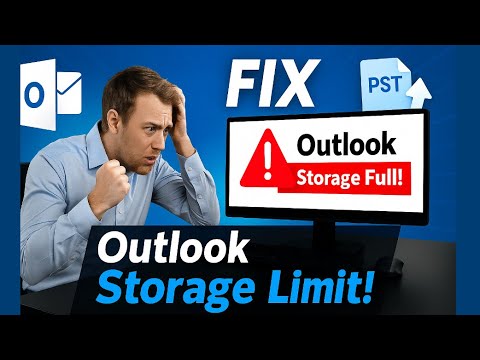 Fix Outlook Error: "Message Store Has Reached Its Maximum Size" (Increase PST Limit in Office 365)