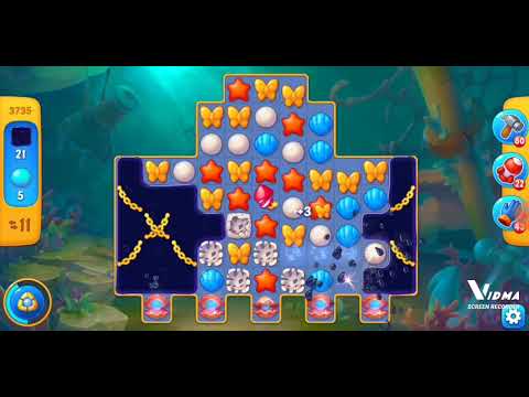 Fishdom. 3735 level no boosters and diamonds