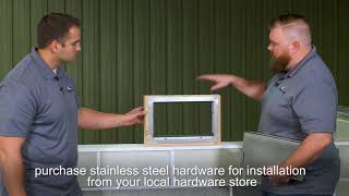 SMART VENT® 1540-570 Installation (Wood Wall Model)