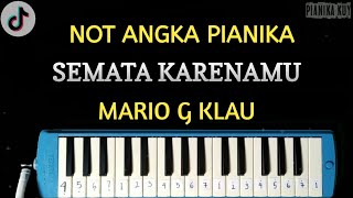 Download lagu Mario G Klau - Semata Karenamu ( Malam Bantu Aku Tuk Luluhkan Dia ) | Not Pianika mp3