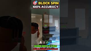 Block Spin 100% Silent Aim Accuracy 🔥 #blockspin #robloxscript