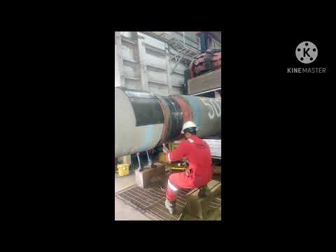 #ultrasonic testing for 36" pipeline