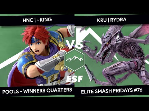 Elite Smash Fridays #76 - ~King (Roy) vs Rydra (Ridley) - Pools - Winners Quarters