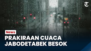 Prakiraan Cuaca untuk wilayah Jabodetabek pada Minggu 29 Januari 2023