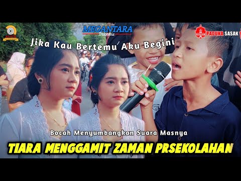 Bocah Pemberani Menyumbangkan Suara Merdunya Di Kecimol Megantara Indonesia!!