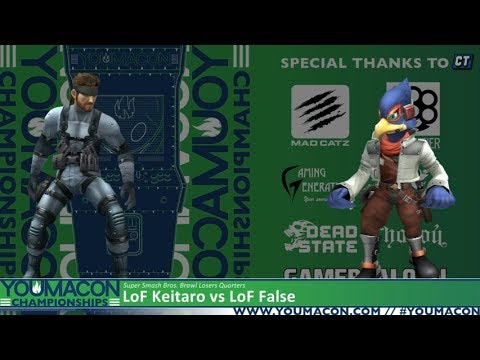 Youmacon 2013 - LoF Keitaro vs LoF False - Losers Quarters - SSBB
