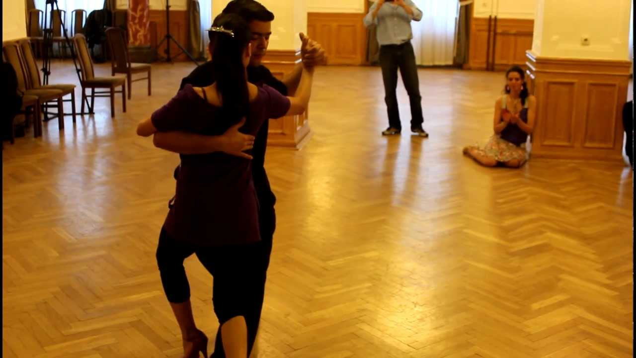 Cristhian Sosa y Sabrina Garcia demo 01.04.2012. Budapest