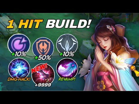 GUINEVERE PERFECT FULL DAMAGE BUILD & EMBLEM INSTANT 1 HIT ENEMY!! ( Guinevere best build 2025 )