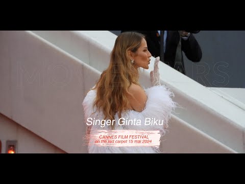 Singer Ginta Biku @ on  the red carpet  Cannes 15 may  2024  Mad Max