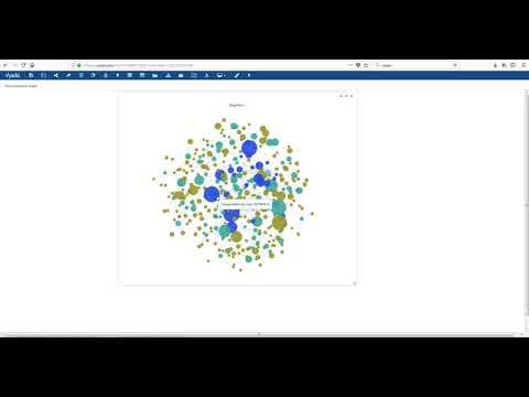 How to create a Force Directed Graph in Vysda