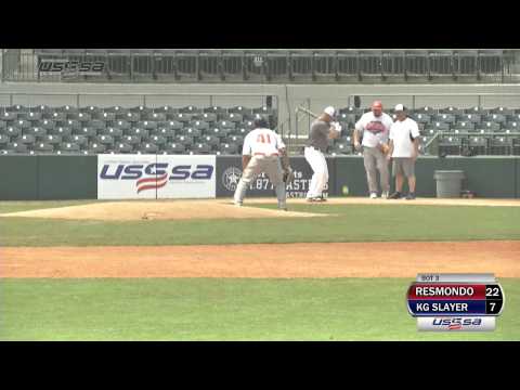 2015 USSSA Hall of Fame Classic #2 - Resmondo vs KG Slayer