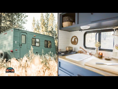 Custom Budget $400 Travel Trailer Tiny House - Escaping The Corporate Grind