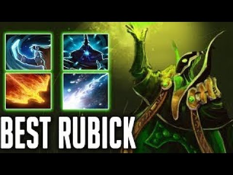 GH-GOD Best Rubick Player | Dota 2 7.06 Rubick Highlights