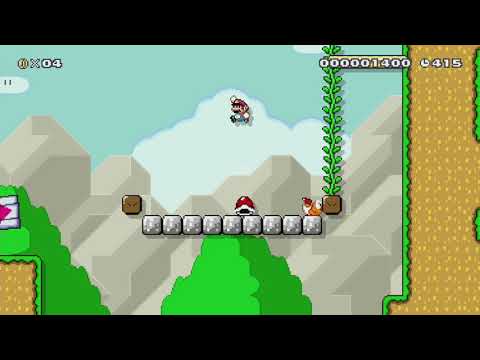 Shell Get! by martijn - Super Mario Maker - No Commentary 1bs 1bt